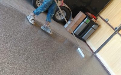 Garage Floor Remodel – Lawton, OK